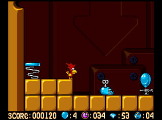 Alfred Chicken — screenshot
