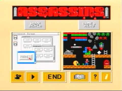 Assassins - Ultimate Games Compact Disc — écran titre