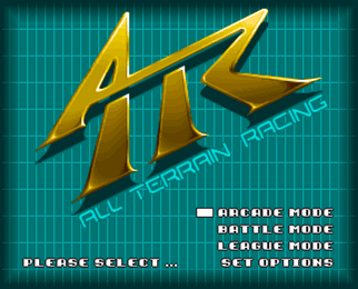 Atr - All Terrain Racing — écran titre