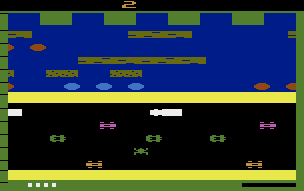 Frogger (Parker Brothers) — screenshot