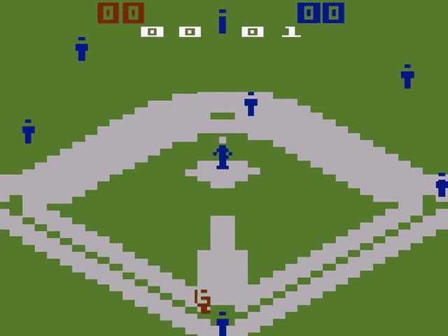 Super Challenge Baseball — écran titre