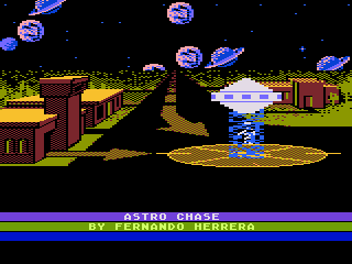 Astro Chase — écran titre