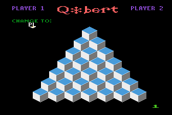 Q-bert — écran titre