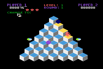 Q-bert — screenshot