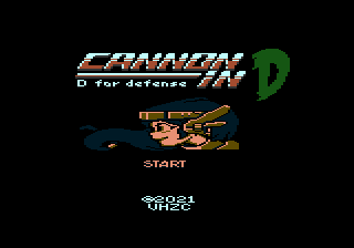 Cannon In D - D For Defense — écran titre