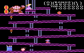Donkey Kong — screenshot