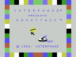 Aquattack — écran titre