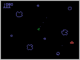 Asteroids — screenshot