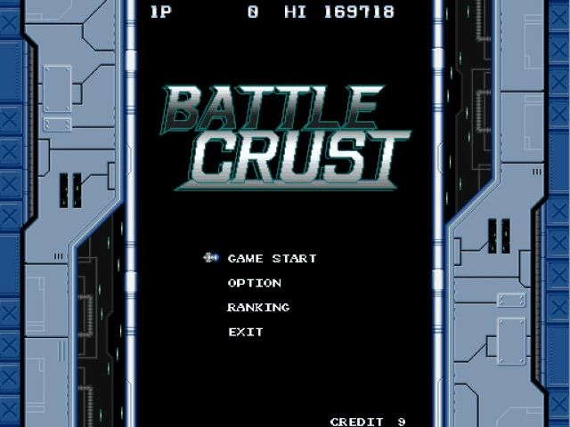 Battle Crust — écran titre