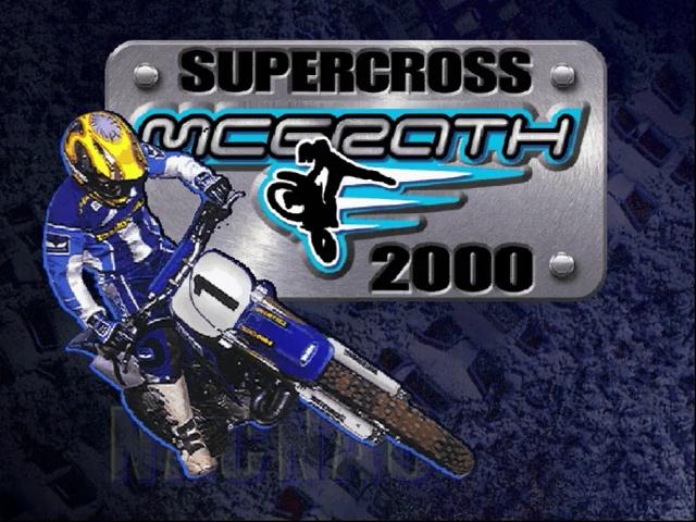Jeremy McGrath Supercross 2000 — écran titre