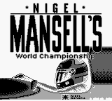 Nigel Mansell's World Championship — écran titre