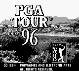 Pga Tour 96 — écran titre
