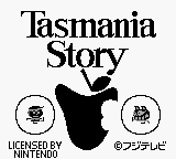 Tasmania Story — écran titre