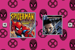 2 In 1 Game Pack - Spider-man - Mysterio's Menace + X2 - Wolverine's Revenge — écran titre