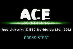Ace Lightning — écran titre