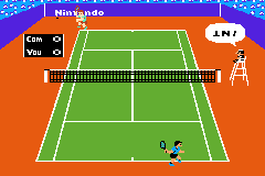 Animal Crossing - Tennis — screenshot