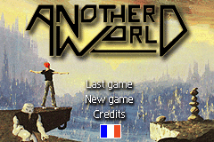 Another World — écran titre