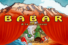 Babar - To the Rescue — écran titre