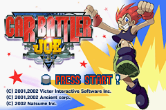 Car Battler Joe — écran titre