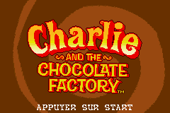 Charlie and the Chocolate Factory — écran titre