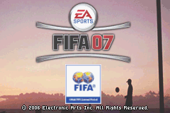FIFA 07 — écran titre