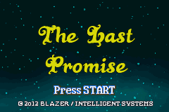 Fire Emblem - Last Promise, The — écran titre