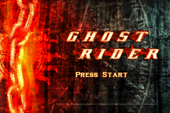 Ghost Rider — écran titre