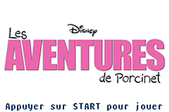 Piglet's Big Game — écran titre