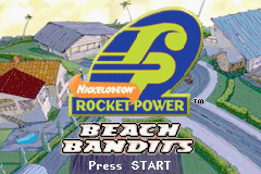 Rocket Power - Beach Bandits — écran titre