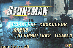 Stuntman — écran titre