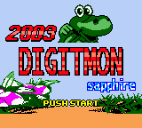2003 Digimom Sapphii — écran titre