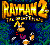 Rayman 2 - The Great Escape — écran titre