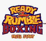 Ready 2 Rumble Boxing — écran titre