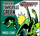Powerpuff Girls, The - Paint The Townsville Green — écran titre