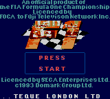 F1 — écran titre