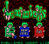 Lemmings — écran titre