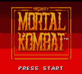 Mortal Kombat — écran titre