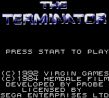 Terminator, The — écran titre