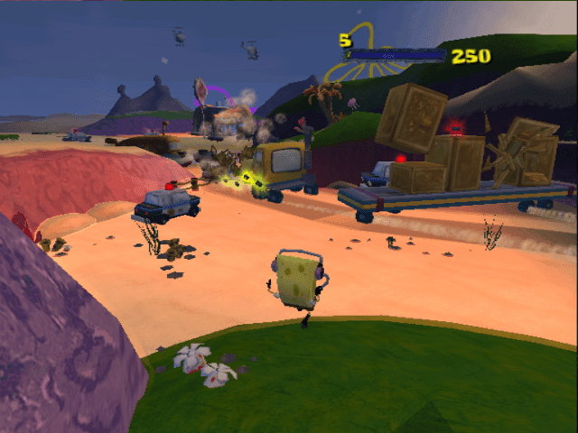 2 Games In 1 - Bob L'eponge - Le Film   Tak 2 - Le Sceptre Des Reves — screenshot