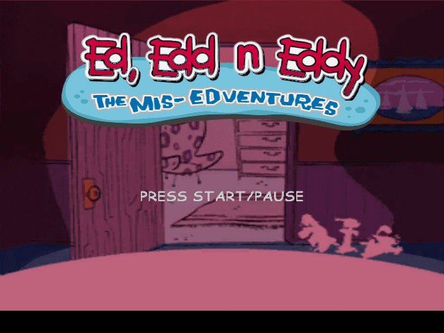 Ed, Edd n Eddy - The Mis-Edventures — écran titre