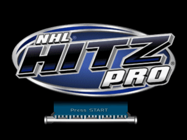 NHL Hitz Pro — écran titre