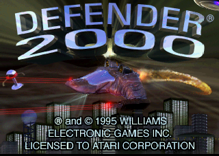 Defender 2000 — écran titre