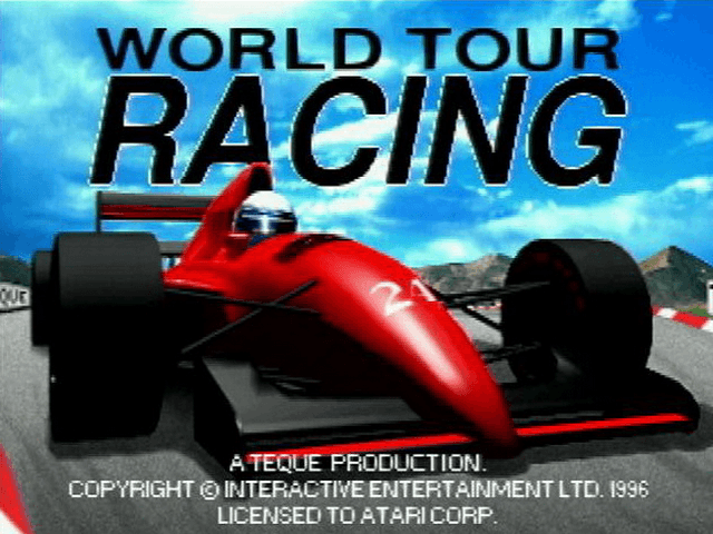 World Tour Racing — écran titre