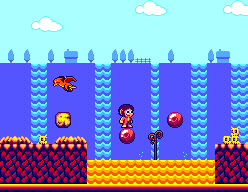 Alex Kidd 3 - Curse In Miracle World — screenshot