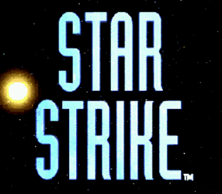 Star Strike — écran titre