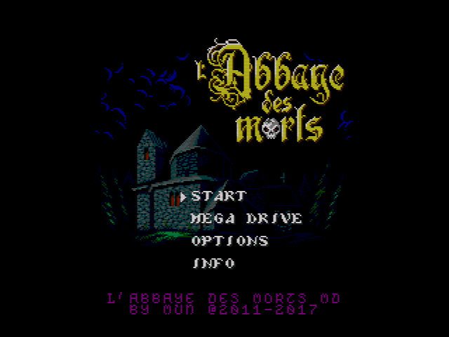 Abbaye Des Morts — écran titre