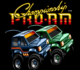 Championship Pro-am — écran titre