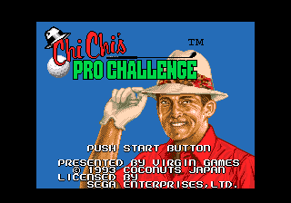 Chi Chi's Pro Challenge Golf — écran titre
