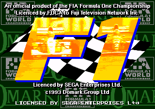 F1 — écran titre