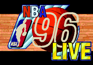 Nba Live 96 — écran titre